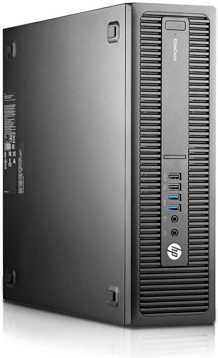 Computer PC Fisso ricondizionato | HP EliteDesk 800 G2 SFF | Core i3 6^gen | 128GB SSD | 8GB Ram | RS232 | USB 3.0 | Windows 11