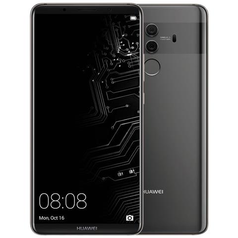 Huawei Mate 10 Pro | Nero | Ricondizionato | 128 GB | 6 GB Ram | Grado A- | Fatturabile | Garanzia 12 mesi | Smartphone Android  SOLO DA Huawei