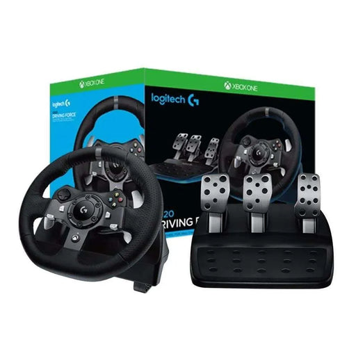 Controller volante + pedali Logitech G920 | Per Xbox serie X / S / Xbox One / PC | Con scatola originale | Buone condizioni | Testato