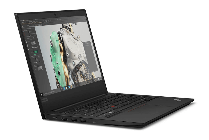 Lenovo ThinkPad E495 ricondizionato TGFM a Treviso - vista frontale