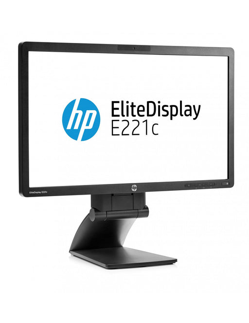 MONITOR con Webcam | HP EliteDisplay E221c | IPS LED | 21.5 pollici | Full HD | DVI | VGA | DisplayPort | USB | 7ms MONITOR SOLO DA Hp
