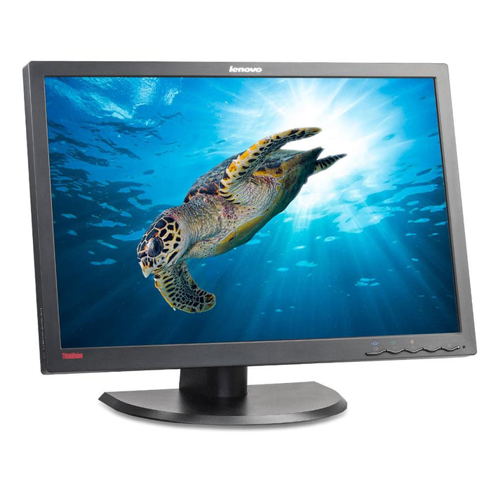 MONITOR per PC desktop | LENOVO THINKVISION 24" | W-LED | e-IPS | LT2452P | 24 pollici | 1920 x 1200 | 7 ms | VGA | DisplayPort | DVI