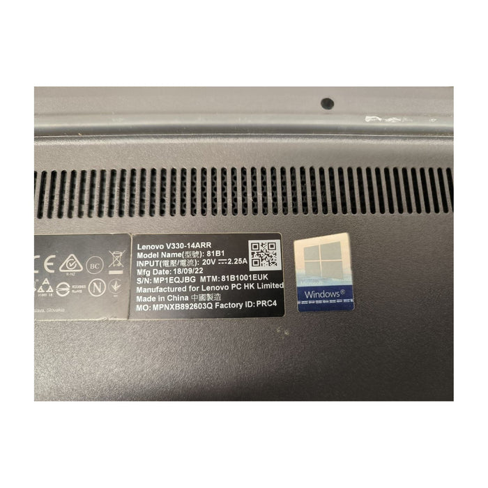 Palmrest Lenovo V330-14ARR 81B1 argento senza tastiera touchpad