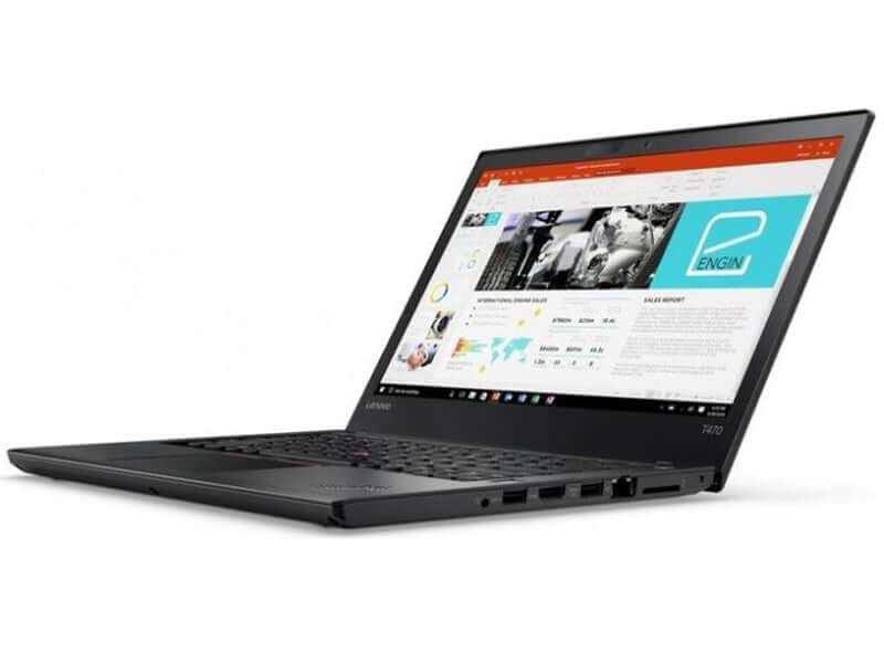 Lenovo ThinkPad T470 | Core i5 7^ gen. | 128 GB SSD | 8 GB Ram | 14 pollici Full HD | HDMI | Thunderbolt | Webcam | Notebook Ricondizionato NOTEBOOK SOLO DA TGFM TechnologiesCONSEGNA_Pronta consegna, DIMENSIONI_14", MARCA_LENOVO, MEMORIA_128 GB SSD, PROCESSORE_Core i5 7^ gen, RAM_8GB