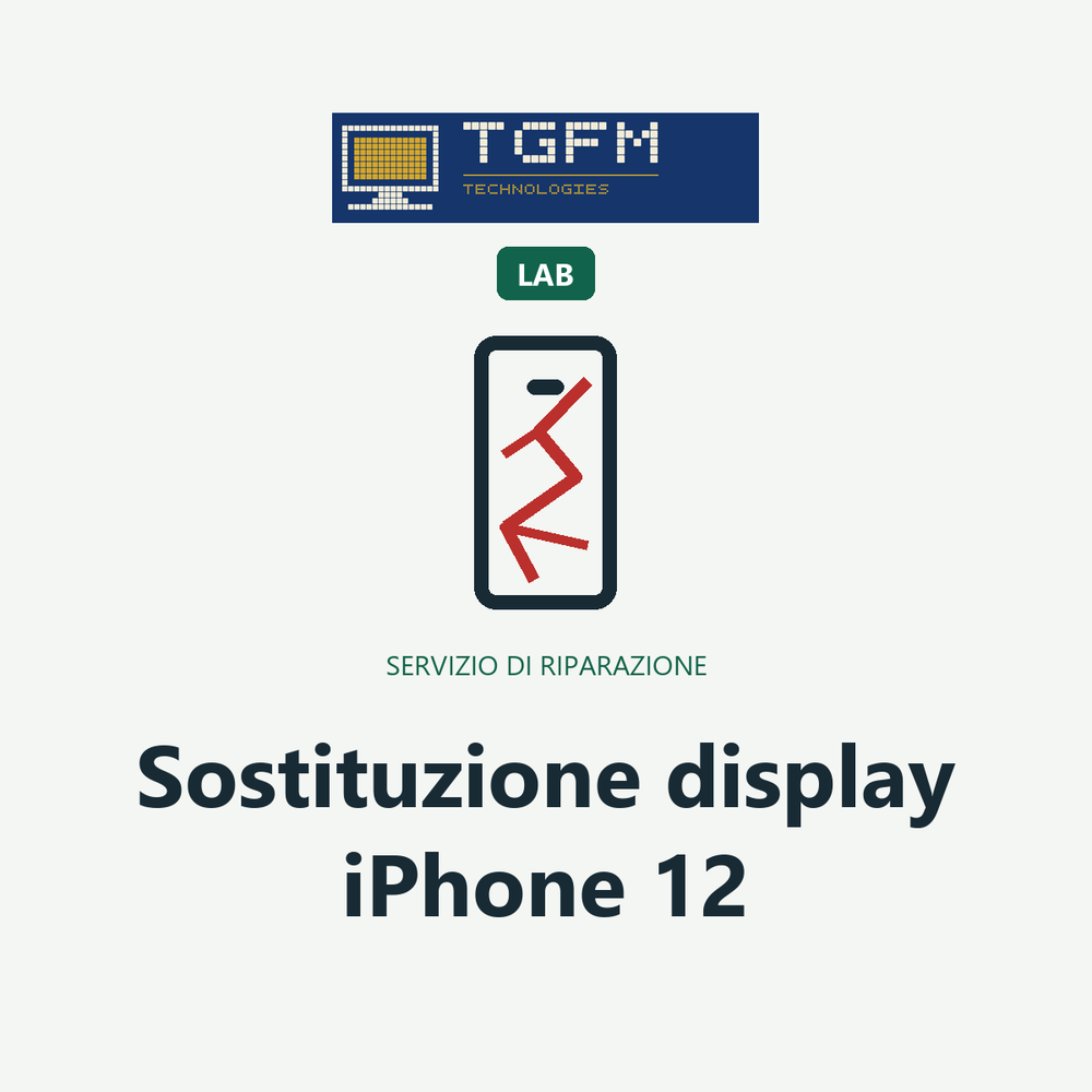 Sostituzione display iPhone 12
