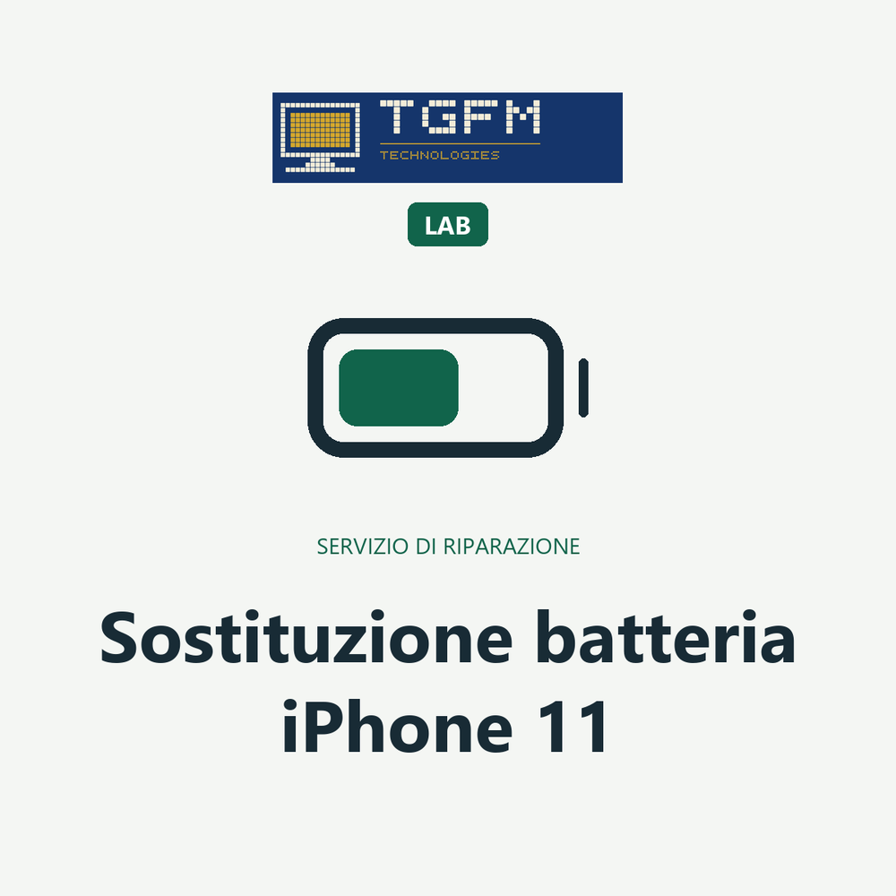 Sostituzione batteria iPhone 11