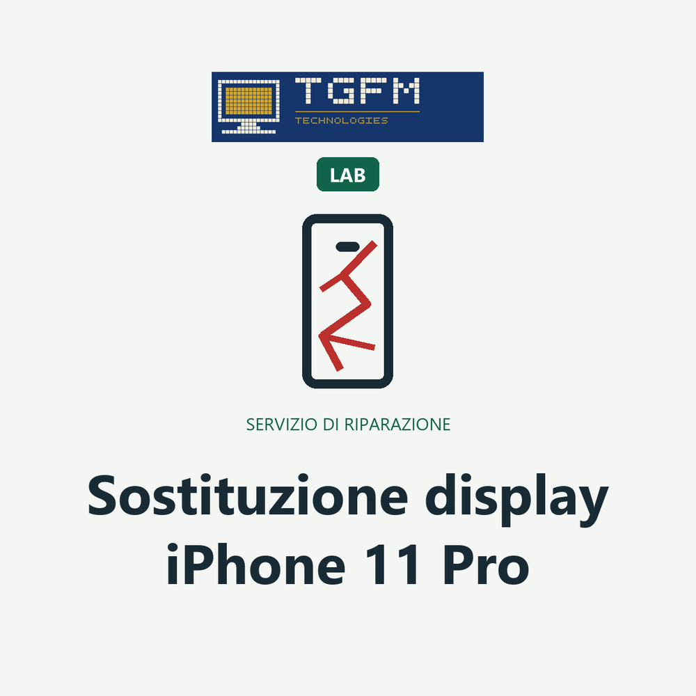 Sostituzione display iPhone 11 Pro
