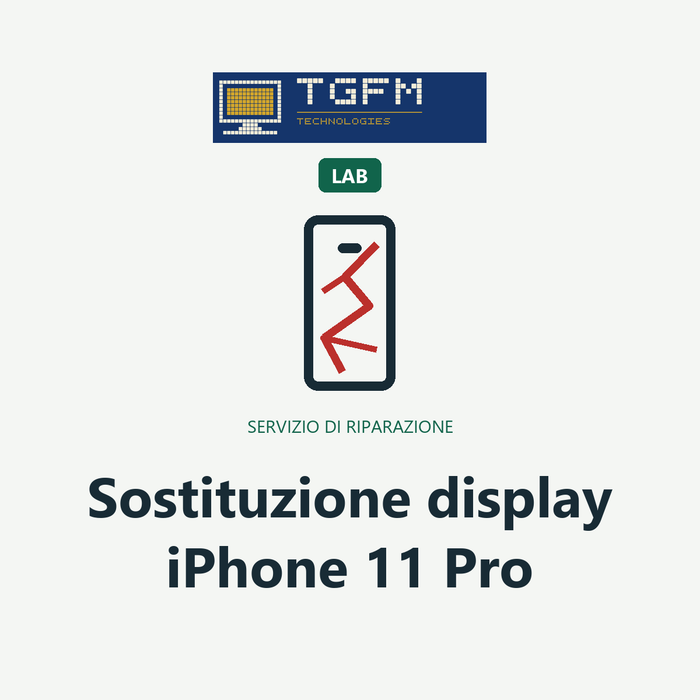 Sostituzione display iPhone 11 Pro