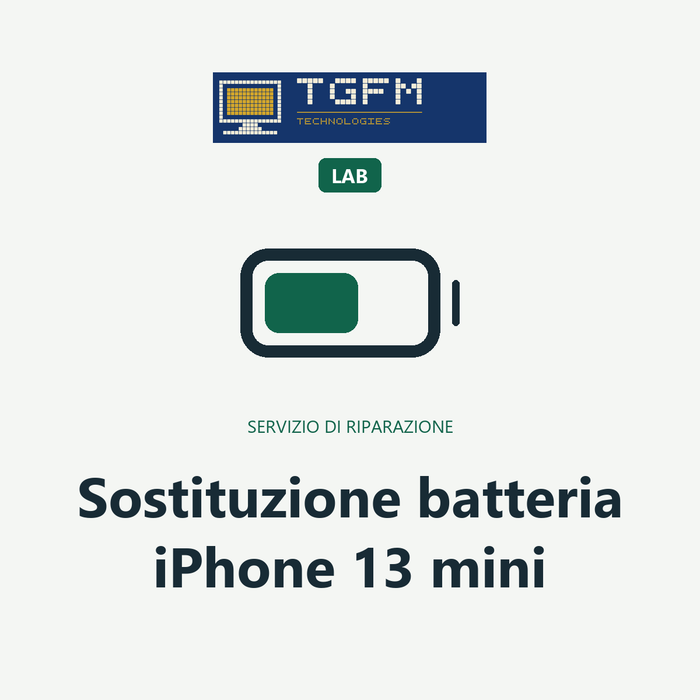 Sostituzione batteria iPhone 13 mini