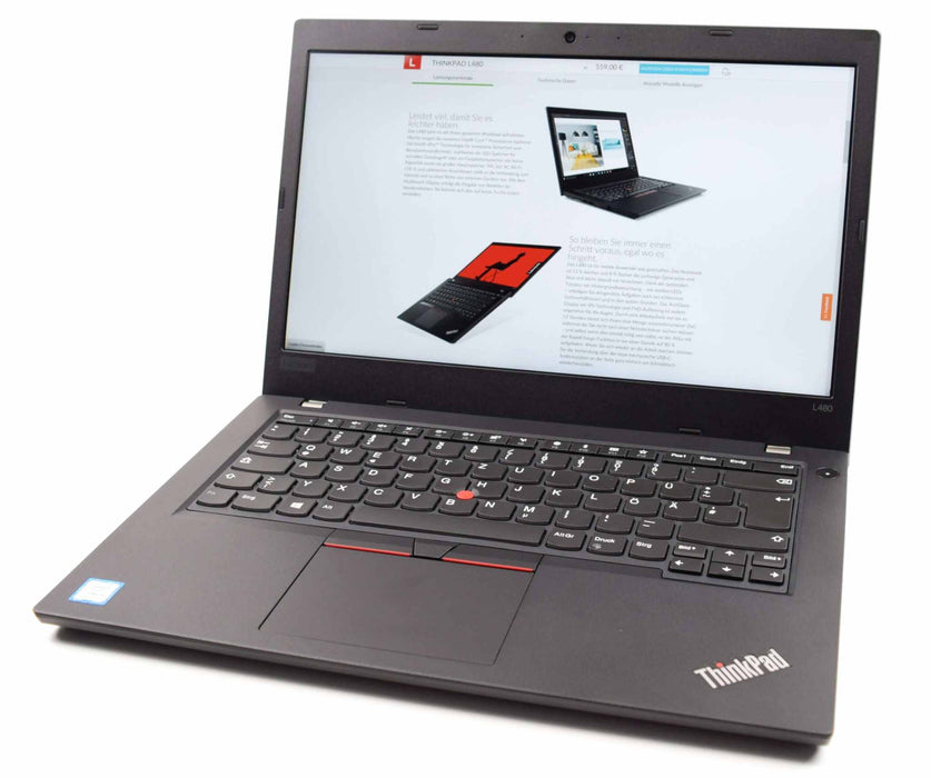 Lenovo Thinkpad L480 | Core i5 8^gen. | 256 GB SSD | 8 GB Ram DDR4 | 14 pollici Full HD | Webcam | USB 3.0 | Wifi | Notebook Ricondizionato NOTEBOOK SOLO DA TGFM TechnologiesCONSEGNA_Pronta consegna, DIMENSIONI_14", MARCA_LENOVO, MEMORIA_256 GB SSD, PROCESSORE_Core i5 8^gen, RAM_8GB