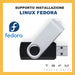 Chiavetta USB avviabile | FEDORA Linux | 64 bit | ultima versione disponibile ACCESSORIO SOLO DA TGFM Technologies
