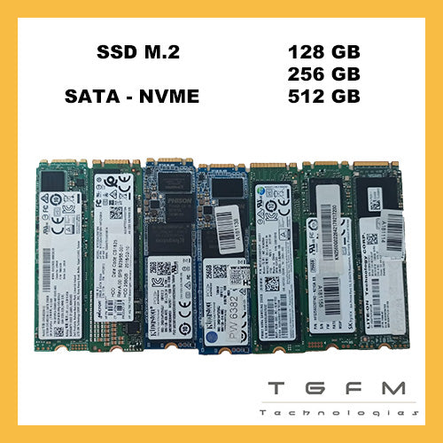 SSD m.2 | sata | nvme | per notebook e desktop | 128 GB 256 GB 512 GB | diversi marchi | 100% testato e funzionante | ACCESSORIO SOLO DA vari