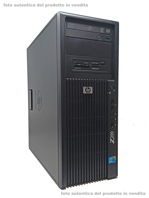 HP Workstation Z200 | core  i5 |  16 GB ram | 240 GB SSD + 500 GB HDD | WIN 10 | DVD-RW | Pc Desktop Ricondizionato DESKTOP SOLO DA Hp